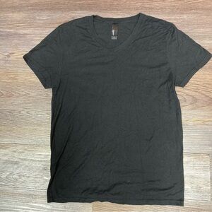 Men’s Hanes L V neck vneck shirt tee